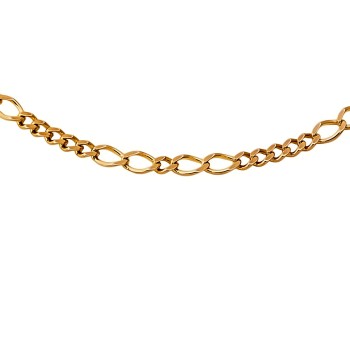 9ct gold 6.7g 19 inch figaro Chain